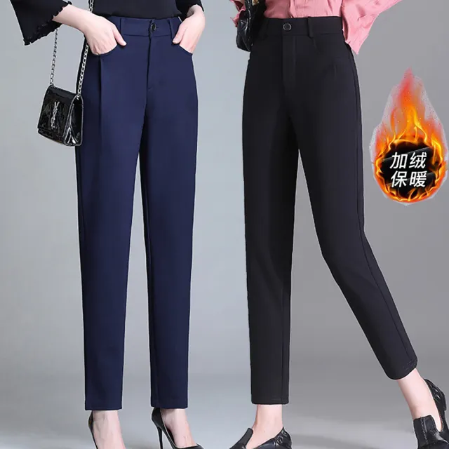【麗質達人】2008加絨保暖百搭褲-AA(M-5XL)