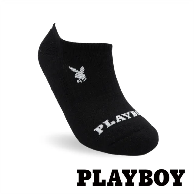 【PLAYBOY】8雙組素色透氣隱形運動襪(運動襪/男襪/隱形襪/厚襪)