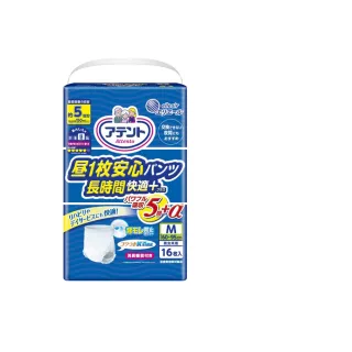 【日本大王】愛適多 長時間膚適安心褲型5回吸收男女共用M_16片/包