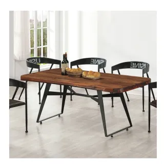【MUNA 家居】T26型5.3尺實木餐桌/不含椅(休閒桌 餐桌 桌子)