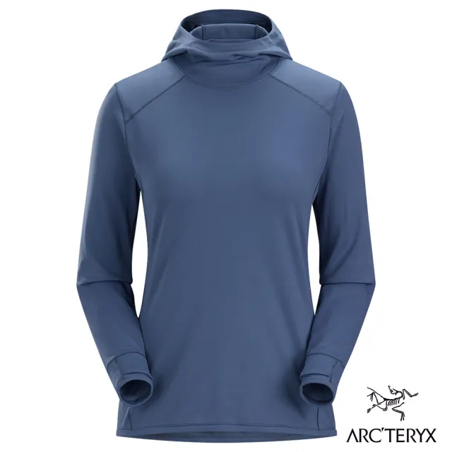 【Arcteryx 始祖鳥官方直營】女 Motus 套頭衫(月光藍)