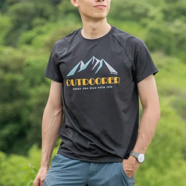 【WOAWOA】UPF50+涼感循環極風衣-男女款│山岳線條款(登山衣 排汗衣 涼感衣 冰峰衣 防曬 登峰衣 10452421)