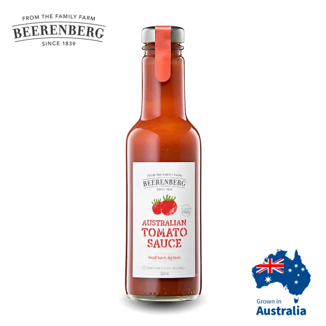 即期品【Beerenberg】即期-澳洲番茄醬-Tomato 300ml(效期至2025/7/18)