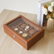 【STAR TIME】原木色手錶收納盒 10入 木盒 收藏盒 飾品收納 母親節(WB001-10)