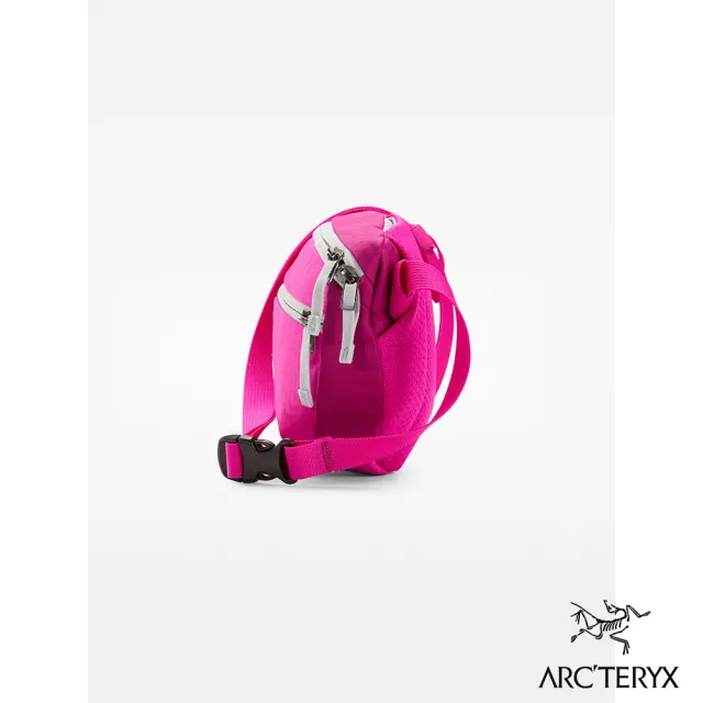 【Arcteryx 始祖鳥官方直營】Mantis 1L 多功能腰包(玫瑰紫/鐵克諾紅)