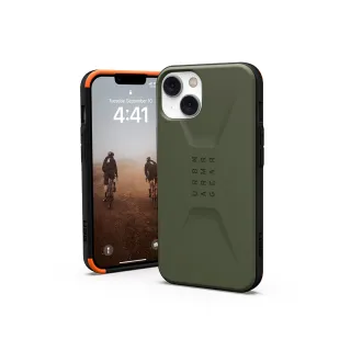 【UAG】iPhone 13/14 耐衝擊簡約保護殼-綠(UAG)