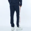 【NAUTICA】男裝 品牌LOGO刷毛運動長褲(藍)