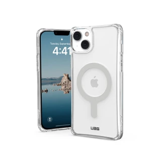 【UAG】iPhone 14 Plus MagSafe 耐衝擊保護殼-極透明(UAG)