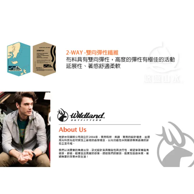 【Wildland 荒野】女 RE彈性保暖長褲《深灰》0A32393-93/保暖機能褲(悠遊山水)