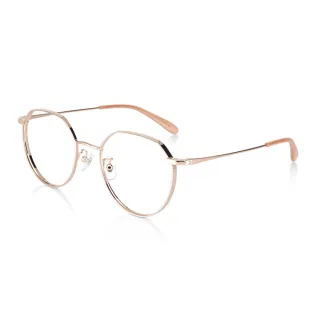 【JINS】潮流厚邊框金屬眼鏡(AUMF22A106)