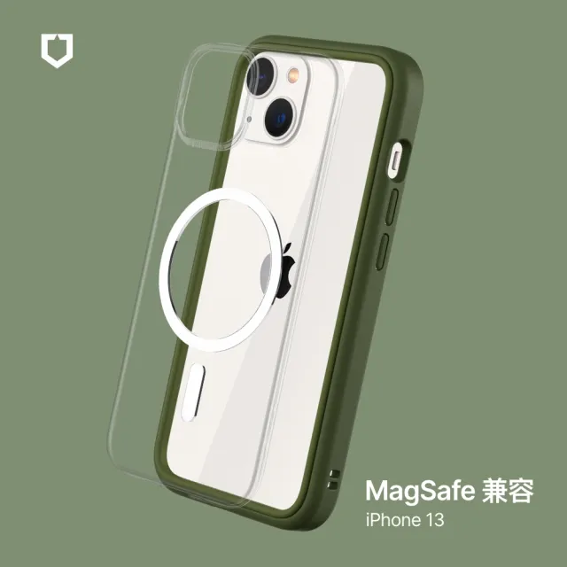 【RHINOSHIELD 犀牛盾】iPhone 13 6.1吋 Mod NX MagSafe兼容 超強磁吸手機保護殼(邊框背蓋兩用手機殼)