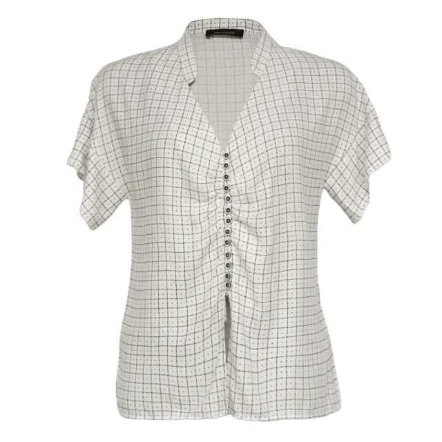 【ICHE 衣哲】Cop.Copine 法國原裝進口再生棉手繪感小方造型上衣