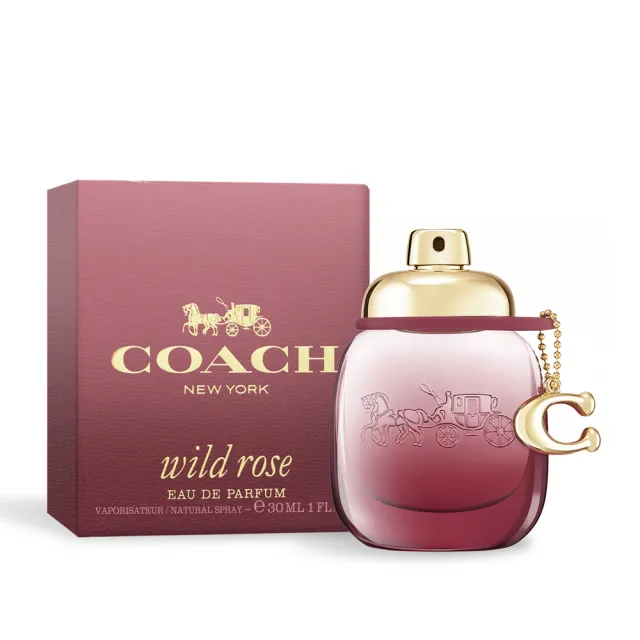 【COACH】曠野玫瑰淡香精 wild rose 30ml(EDP-專櫃公司貨)