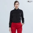 【G2000】商務素面棉混紡彈性長袖上班襯衫-黑色(1822330399)
