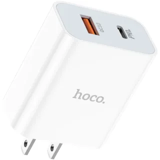 【HOCO】C97 悟原 PD20W QC3.0充電器 US(Apple/安卓充電 多款支援)