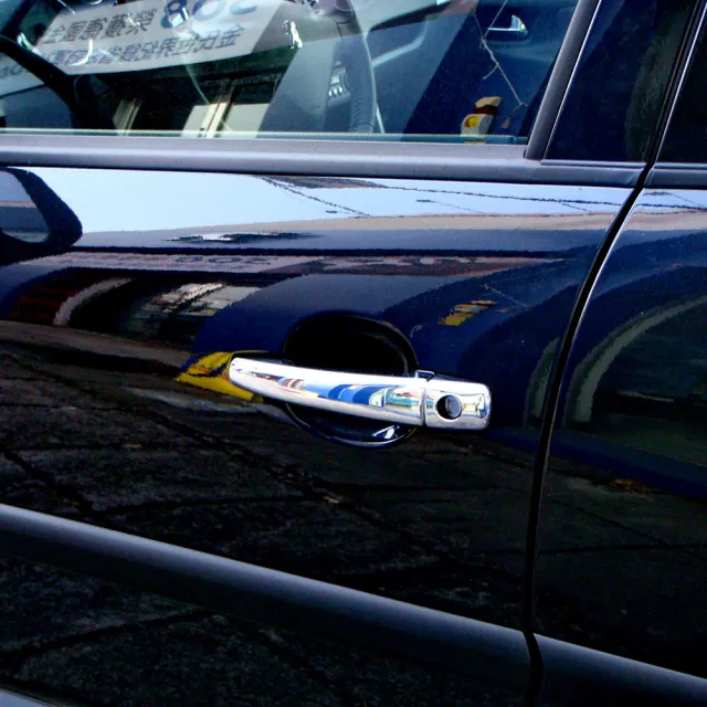 【IDFR】Peugeot 寶獅 207 4門 2006~2014 鍍鉻銀 車門把手蓋 門把手外蓋(車門把手蓋 門把手外蓋)