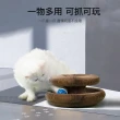 【PETDOS派多斯】任意變形狀風琴貓抓板-2入(一物多用 形狀多變 耐磨耐抓 贈貓鈴鐺)