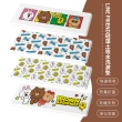 【SONA森那家居】LINE FRIENDS 熊大 莎莉 漫畫風系列 珪藻土 吸水洗漱墊 牙刷架(24x8x0.9 防潮 杯墊 瀝水)