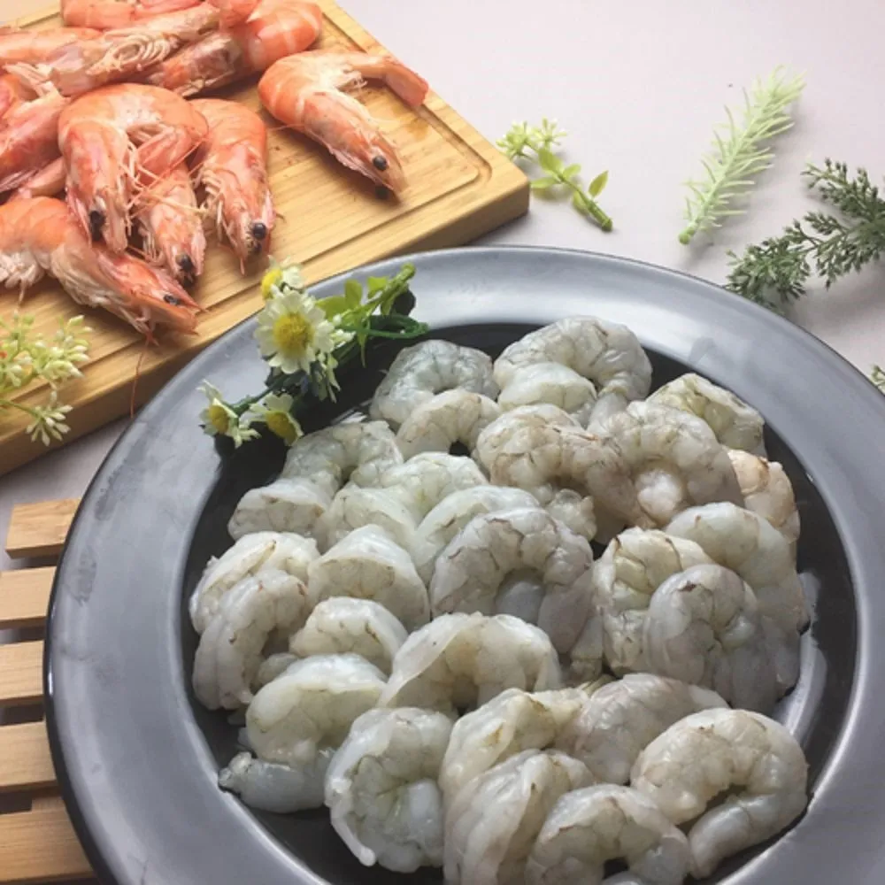 【Camaron 卡馬龍】五星級XXL無毒鮮甜白晶蝦蝦仁8入組(250g/包 約18-20隻)