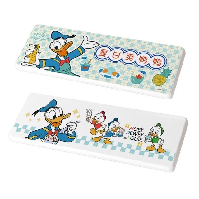 【收納王妃】迪士尼 Disney 唐老鴨夏日系列 硬式珪藻土洗漱墊  硅藻土 牙刷架(尺寸:24X8X0.9CM)