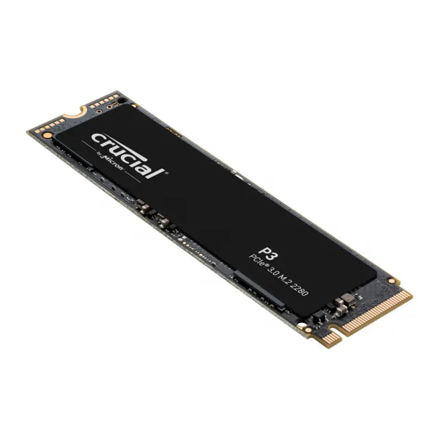 【Crucial 美光】P3 1TB M.2 2280 PCIe 3.0 ssd固態硬碟_讀 3500M/寫 3000M(CT1000P3SSD8)