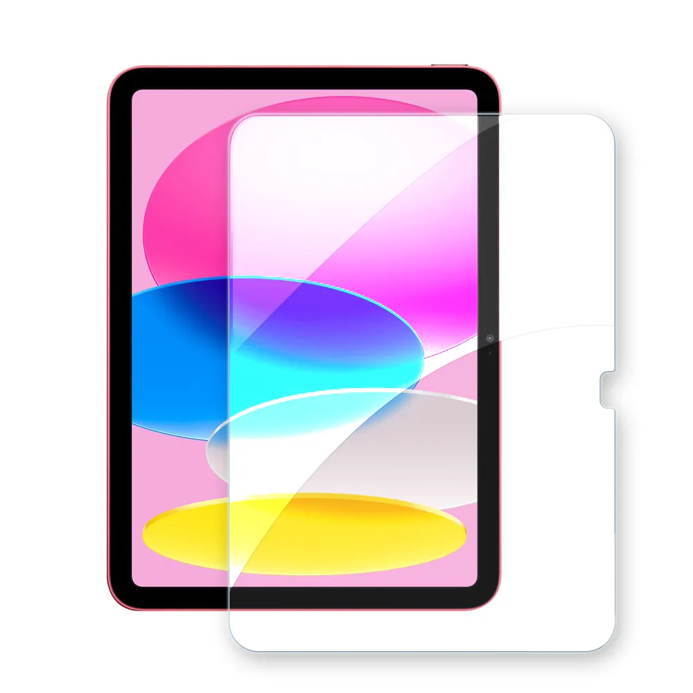 【超抗刮】2022 iPad 10 第10代 10.9吋 專業版疏水疏油9H鋼化平板玻璃貼
