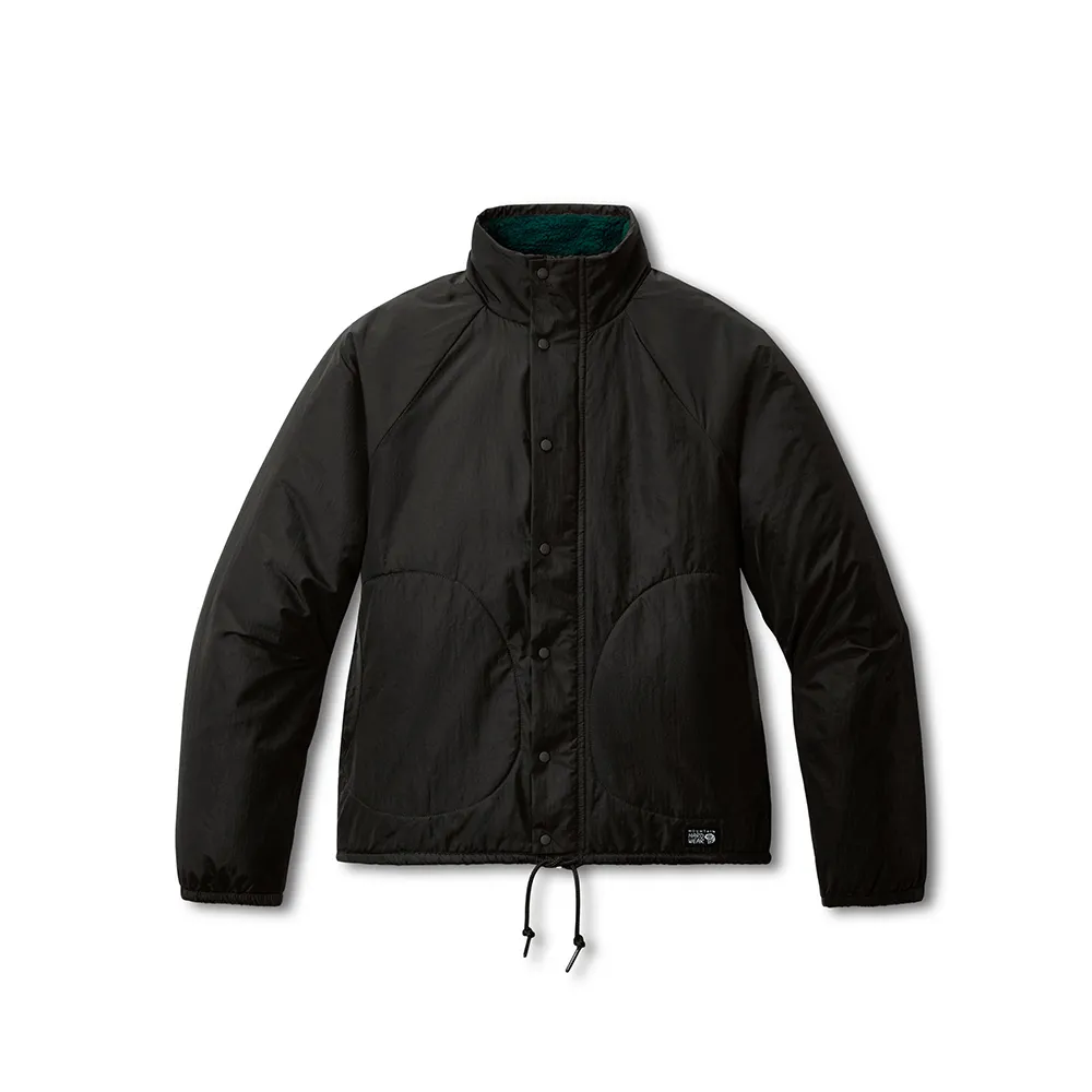 【Mountain Hardwear】HiCamp Shell Jacket W 刷毛保暖立領外套 女款 黑色 #2002621