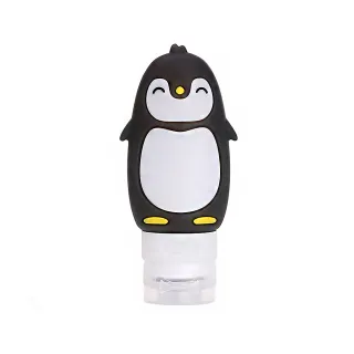 【胖胖擠】可愛企鵝造型矽膠分裝瓶(擠壓瓶 乳液瓶 沐浴瓶 盥洗用品 出遊 旅行 便攜 分裝瓶罐 禮物 擺飾)