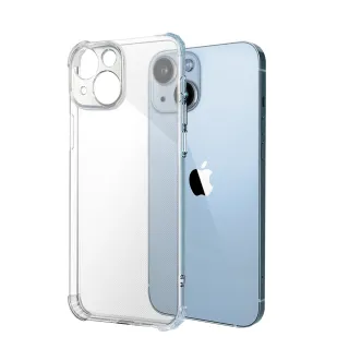 【Timo】iPhone 14 6.1吋 鏡頭全包覆防摔透明手機殼
