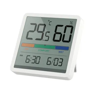 【Kando】電子溫濕度計 溫濕度時鐘 日期(KA5253)