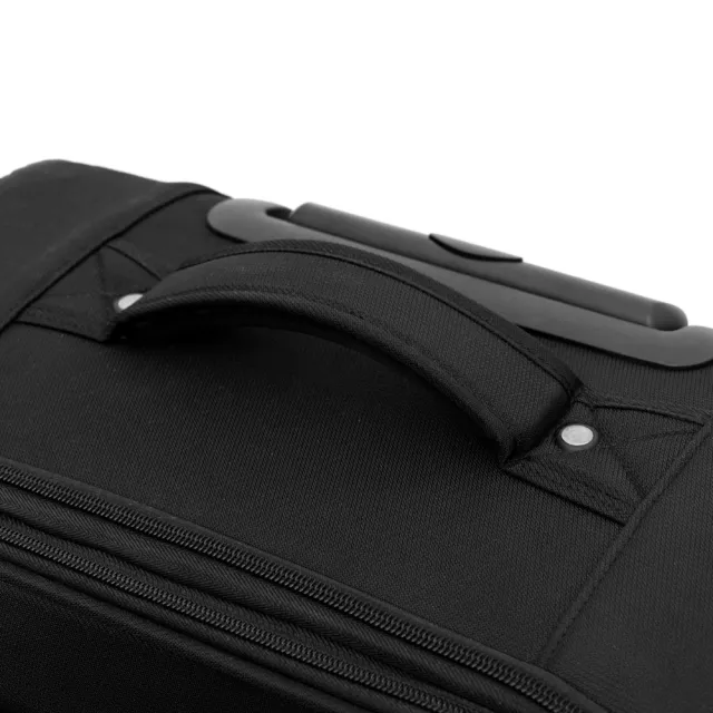 【KANGOL】英國袋鼠文青時尚布箱 行李箱 24+28吋