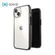 【Speck】iPhone 14 6.1吋 Presidio Perfect-Clear Geo 透明防摔保護殼 黑框(iPhone 14 保護殼)