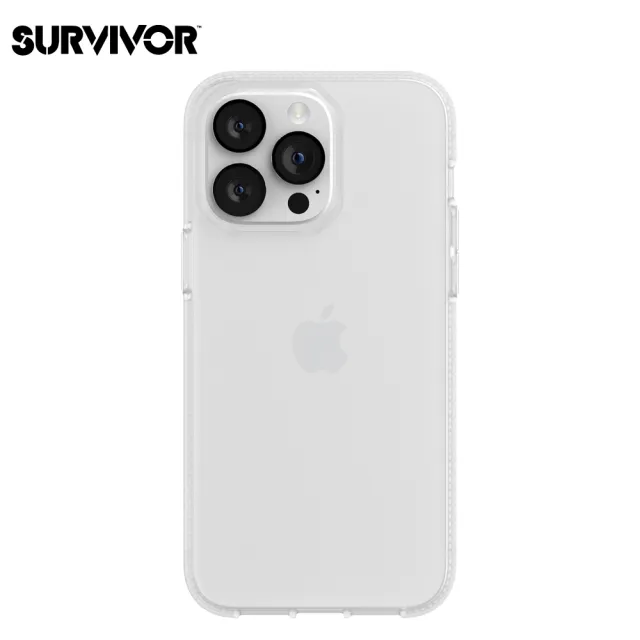 【Griffin】iPhone 14 Pro Max 6.7吋 Survivor Clear 軍規防摔保護殼 透明(iPhone 14 保護殼)