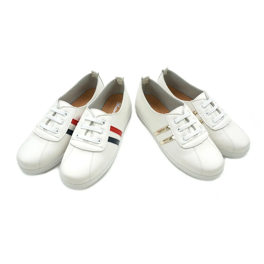 【MATERIAL 瑪特麗歐】男鞋 時尚雙色邊休閒鞋 TM52120(休閒鞋)