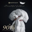【MONTAGUT 夢特嬌】JIS90%頂級烏克蘭羽絨被冬被-雙人(180x210cm)