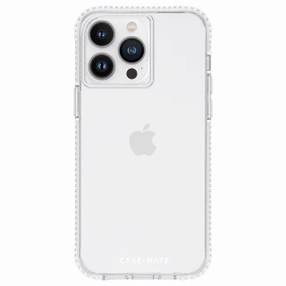 【CASE-MATE】iPhone 14 Pro Max 6.7吋 Tough Clear Plus 環保抗菌超強悍防摔保護殼 - 透明