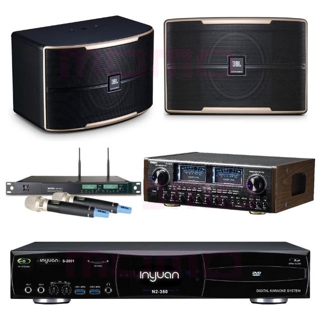 【音圓】S-2001 N2-350+SUGAR AV-8800+ACT-65II+JBL Pasion 8(點歌機4TB+擴大機+無線麥克風+喇叭)