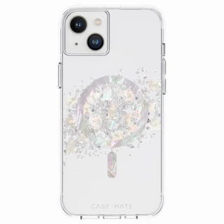 【CASE-MATE】iPhone 14 Plus 6.7吋 Karat Pearl 璀璨珍珠環保抗菌防摔保護殼MagSafe版