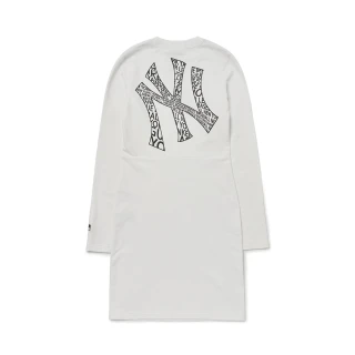 【MLB】連身裙 長版上衣 紐約洋基隊(3FOPU0124-50WHS)