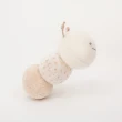 【MARURU】日本製 有機棉毛毛蟲手搖鈴(給寶寶聽覺、視覺、觸覺最好的均衡發展)