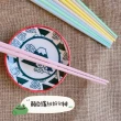 【Ciao Li 僑俐】日本製馬卡龍色六角合金筷 耐高溫  五雙入(洗碗機 烘碗機適用)
