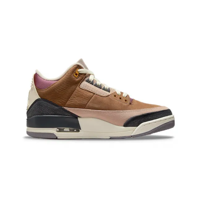 【NIKE 耐吉】Air Jordan 3 Retro Archaeo Brown 蒙布朗 棕色拼接 DR8869-200