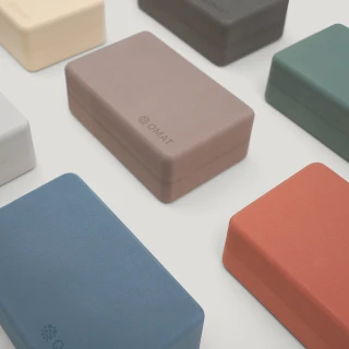 【QMAT】瑜珈磚 台灣製(瑜珈輔具 Yoga Blocks)