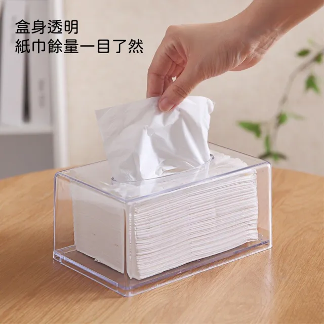 壓克力面紙收納盒(口罩收納/餐巾紙/紙巾盒/衛生紙)