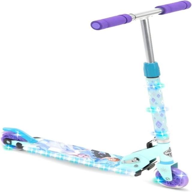 【HUFFY】迪士尼正版授權 Fronzen冰雪奇緣 2閃輪 快裝兒童滑板車(冰雪奇緣 2閃輪 快裝兒童滑板車)