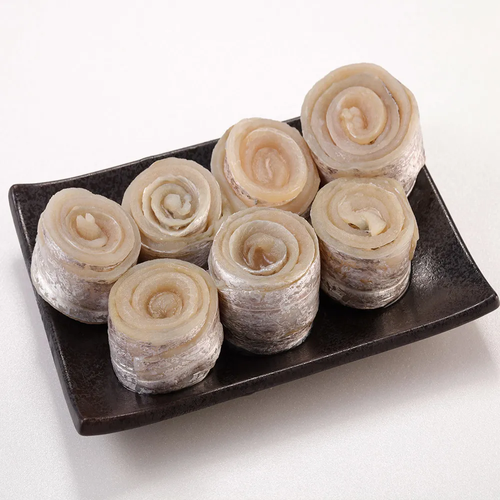 【華得水產】特大白帶魚捲2包組(500g/ 包/約10-15卷)