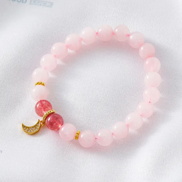 【咕咕好運GoodGoodLuck】好姻緣天然粉晶手鍊|《含開光》招桃花|守護愛情|增加信心(#感情運#粉水晶)