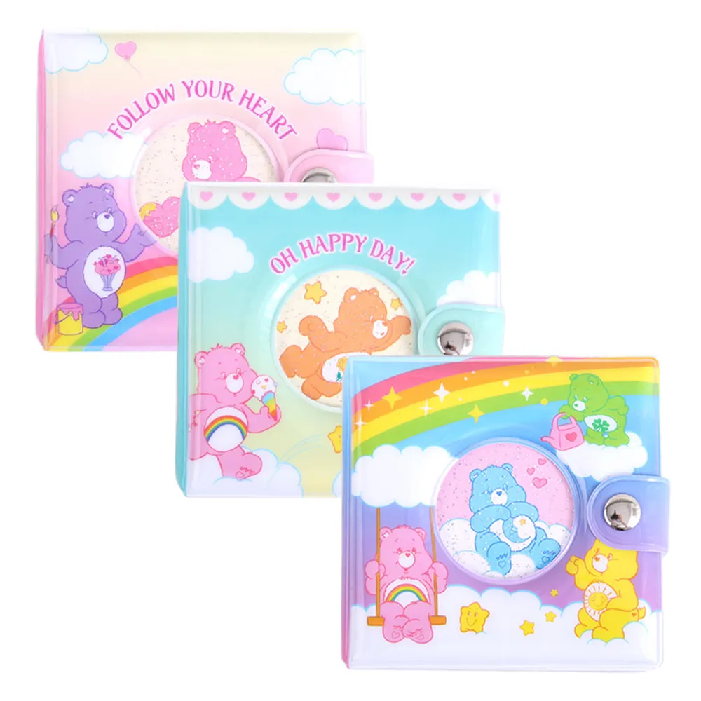 【Care Bears 彩虹熊】2入 小卡收集冊 相簿(禮物 咕卡 卡冊)