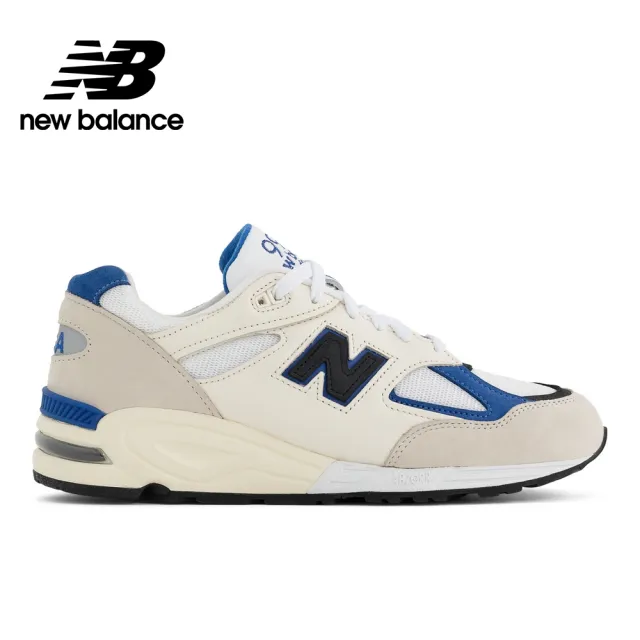 NEW BALANCE】NB Teddy Santis美製復古運動鞋_中性_白杏藍_M990WB2-D