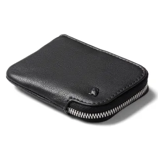 【Bellroy】小錢包 卡片收納包 拉鍊包 零錢包 優質環保皮革(曜石黑)